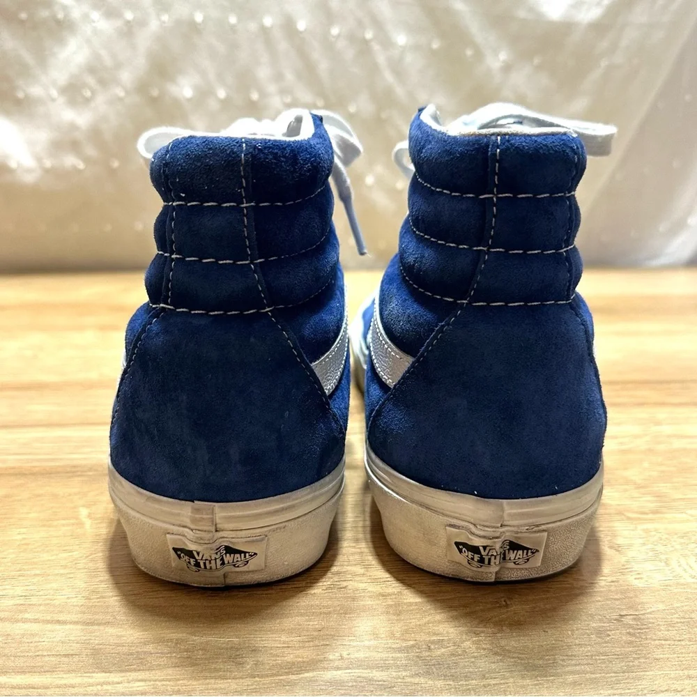 Vans HEIQ Eco Dry Sk8 Suede Hi Top Lace Up Sneaker Skater‎